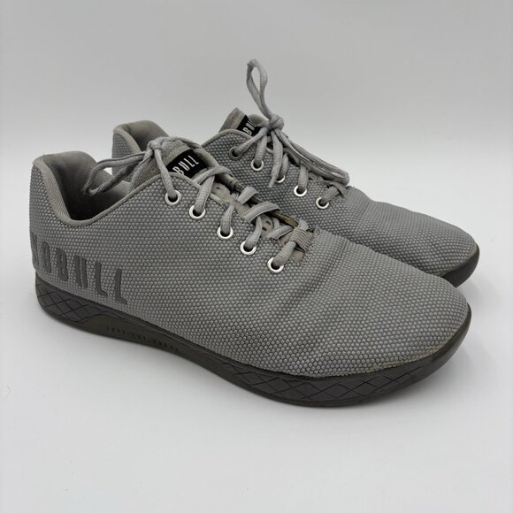 Nobull Superfabric Trainer Arctic Gray Workout Shoes Sneakers Mens Size 11 - Picture 1 of 8